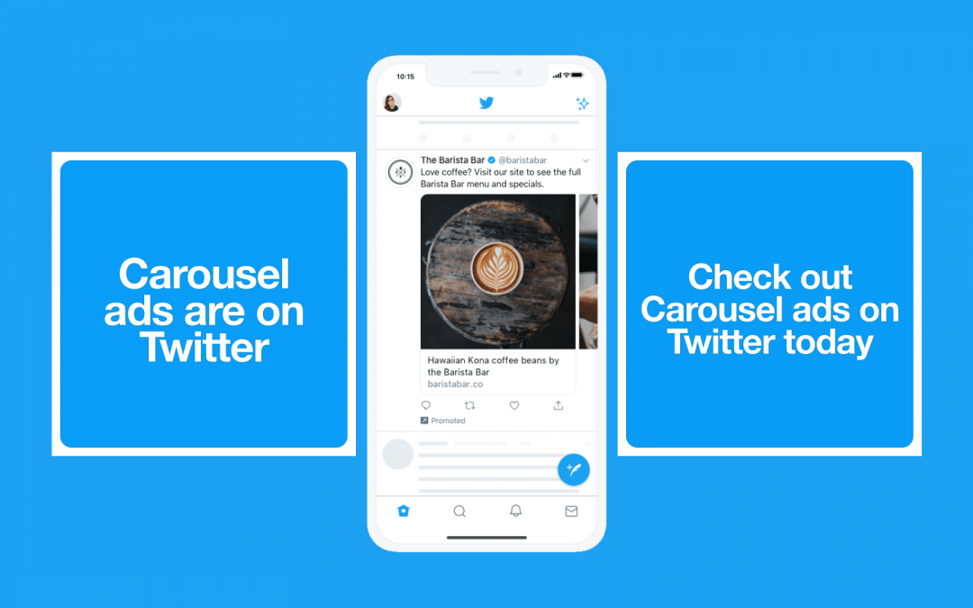 Twitter lanza anuncios carrusel actualizados para impulsar las instalaciones