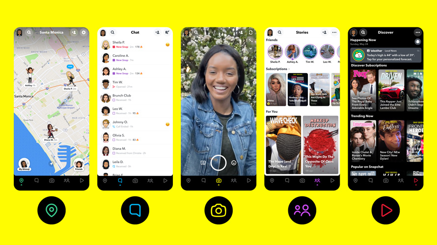 Snapchat lanza Connect, clases para los especialistas en marketing