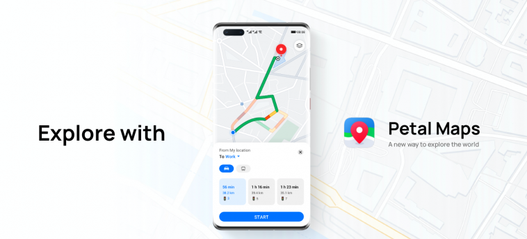 Huawei lanza el competidor de Google Maps «Petal Maps» en AppGallery