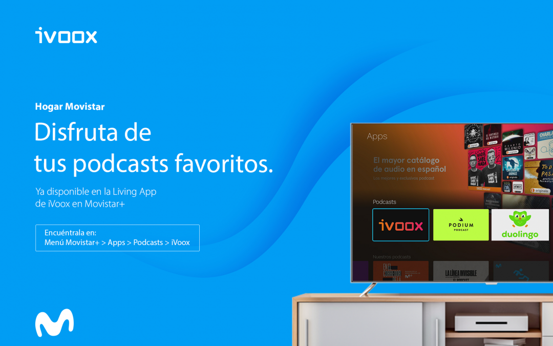 Los podcast de iVoox se incorporan a Movistar+