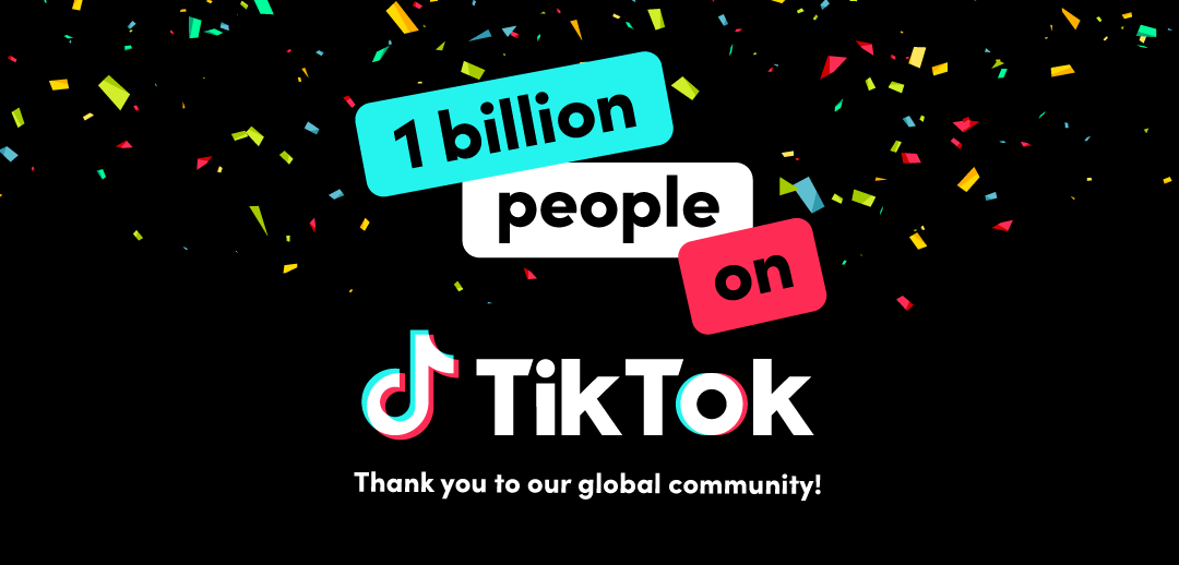 TikTok llega a mil millones de usuarios activos, suma 300 millones en un año