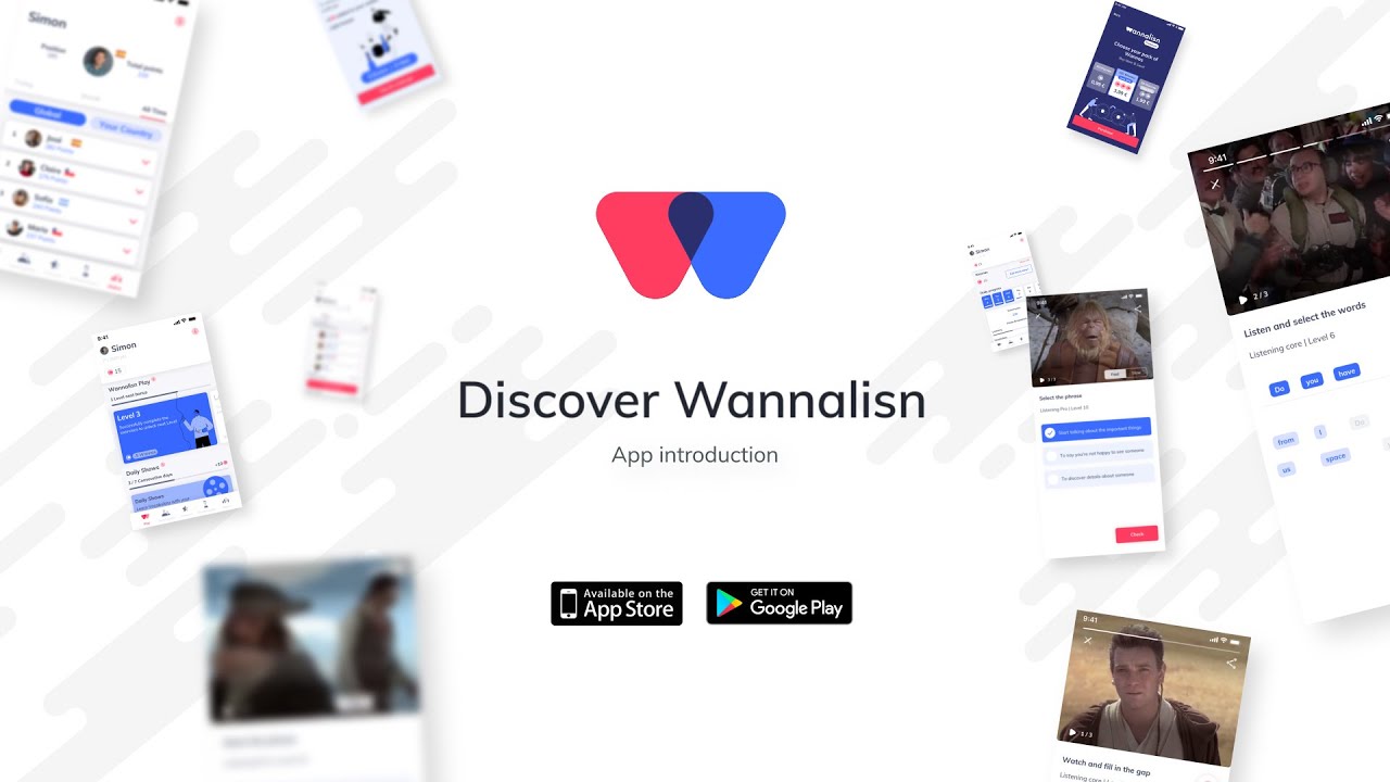 Wannalisn, la nueva app para aprender inglés con series, películas y  canciones que crece un 20% cada mes - App Marketing News