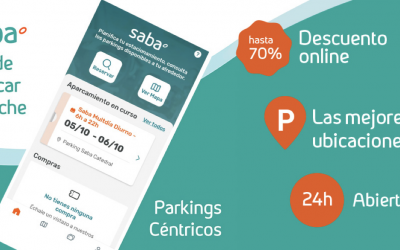 Saba lanza una nueva app integradora y con un diseño totalmente renovado para aparcar tu vehículo