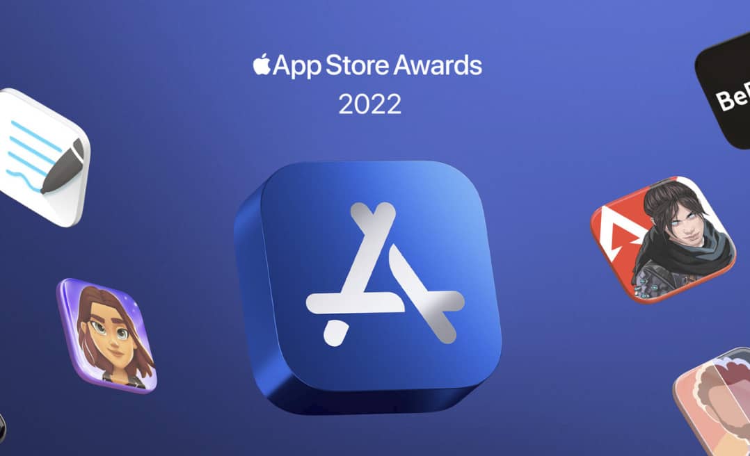 Apple anuncia los ganadores de los App Store Awards 2022