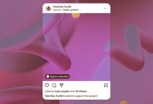 NFT en Instagram y Facebook