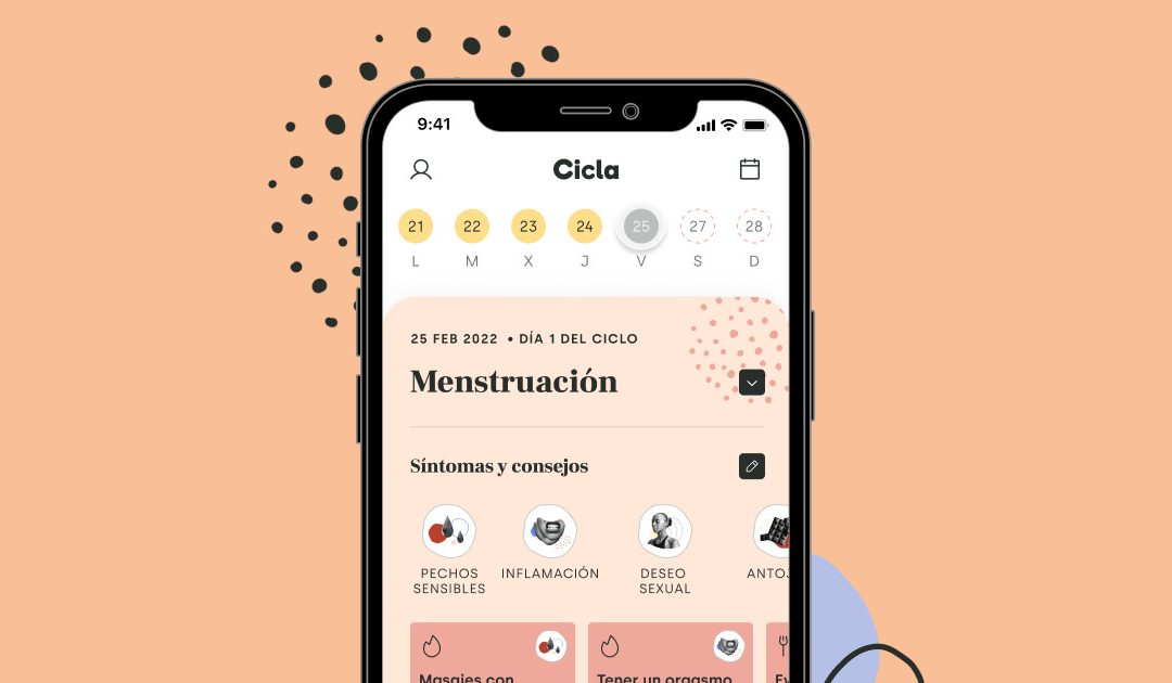 Hablamos con Cicla, la app para conocer las distintas fases del ciclo menstrual.