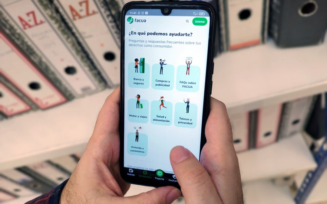 FACUA lanza una app con AI para asesorar a los consumidores
