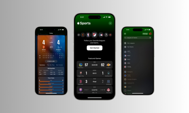 Apple Sports: la nueva aplicación para aficionados al deporte