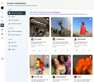 creador de contenido marca asociar instagram marketplace