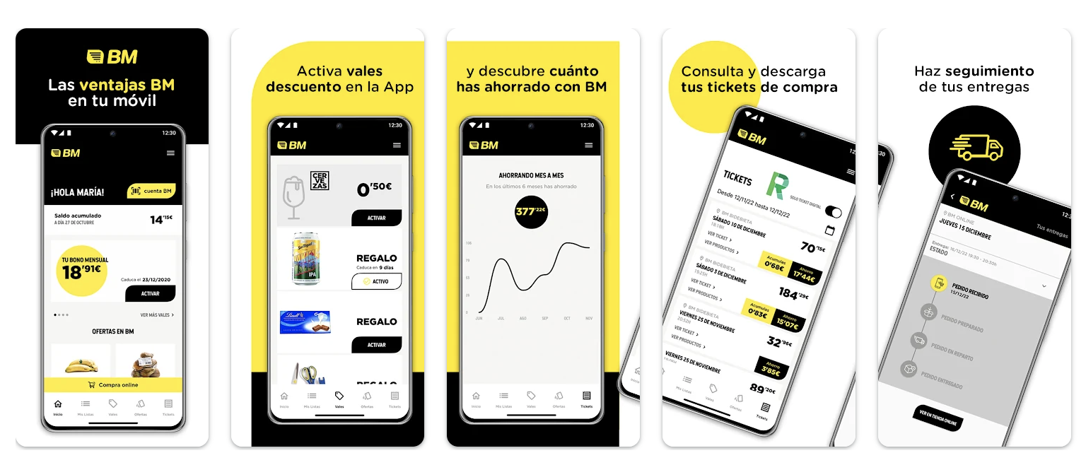 La App de BM Supermercados, entre las mejor valoradas por los usuarios