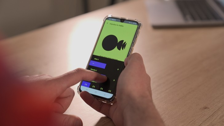 Impulse app aplicación Samsung pata transtornos problemas del habla