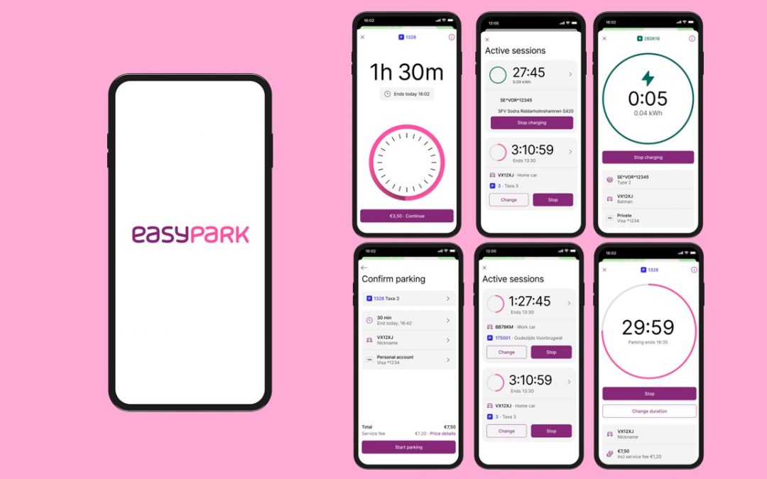 EasyPark renueva su app y permitirá gestionar el aparcamiento y la recarga de vehículos eléctricos