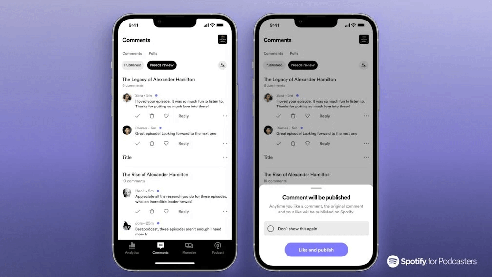 Spotify Lanza Comentarios en Podcasts para Mayor Interacción