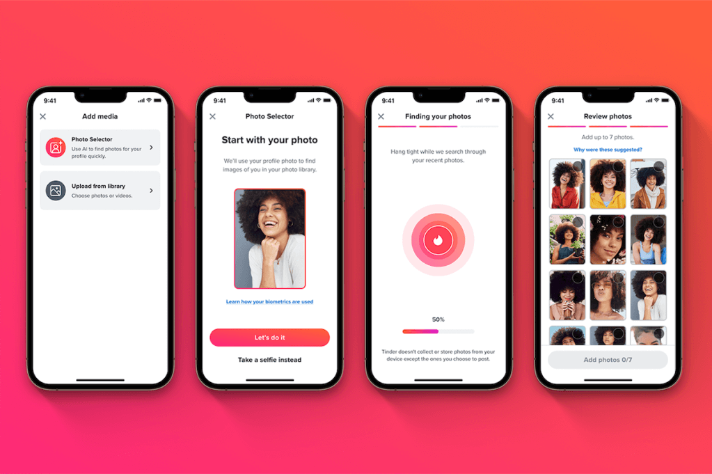 Tinder presenta ‘Photo Selector’: la nueva funcionalidad de IA