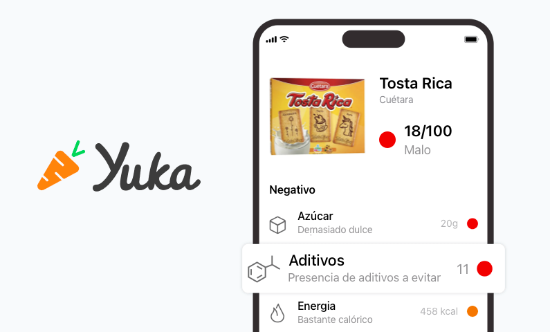 Yuka Aplicación Móvil