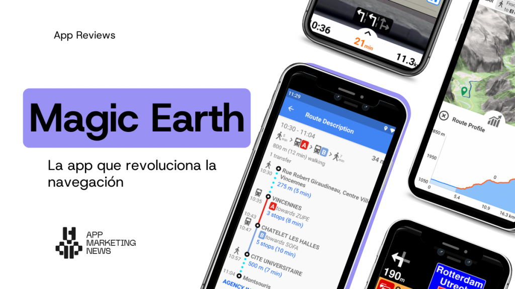 Magic Earth: mapas offline y navegación privada