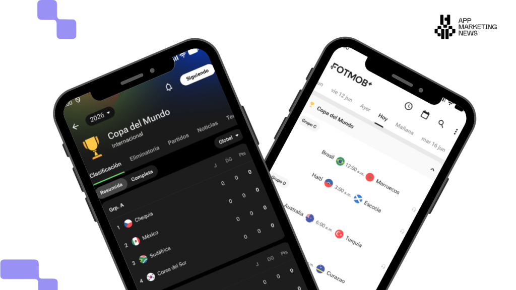 secreenshot actualizada de fotmob app