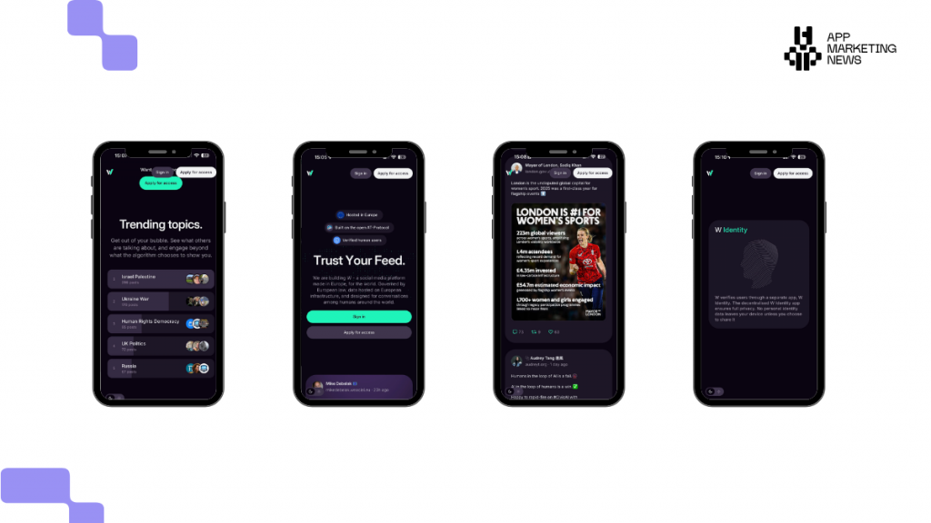 w social app