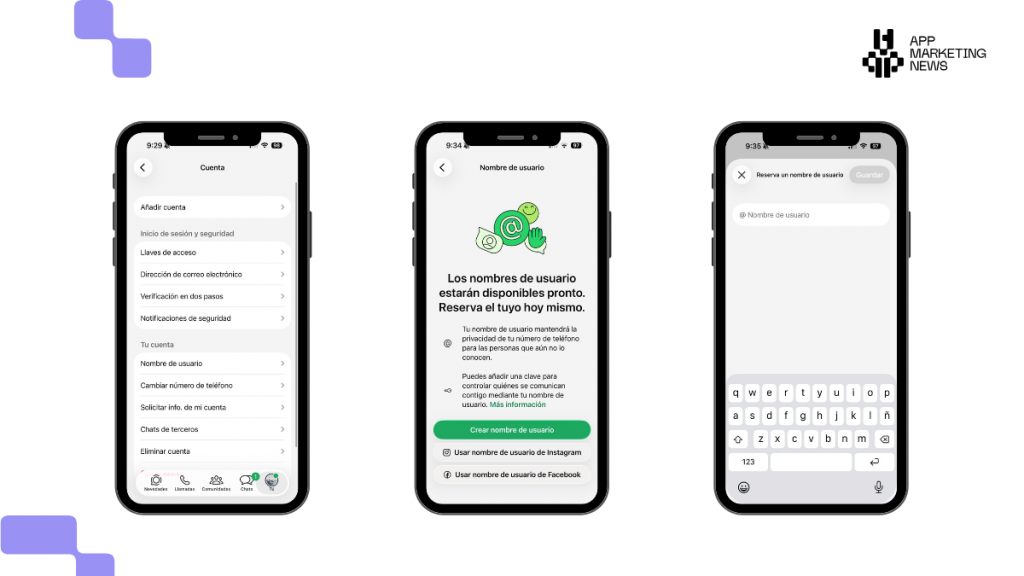 cambiar nombre de usuario en WhatsApp